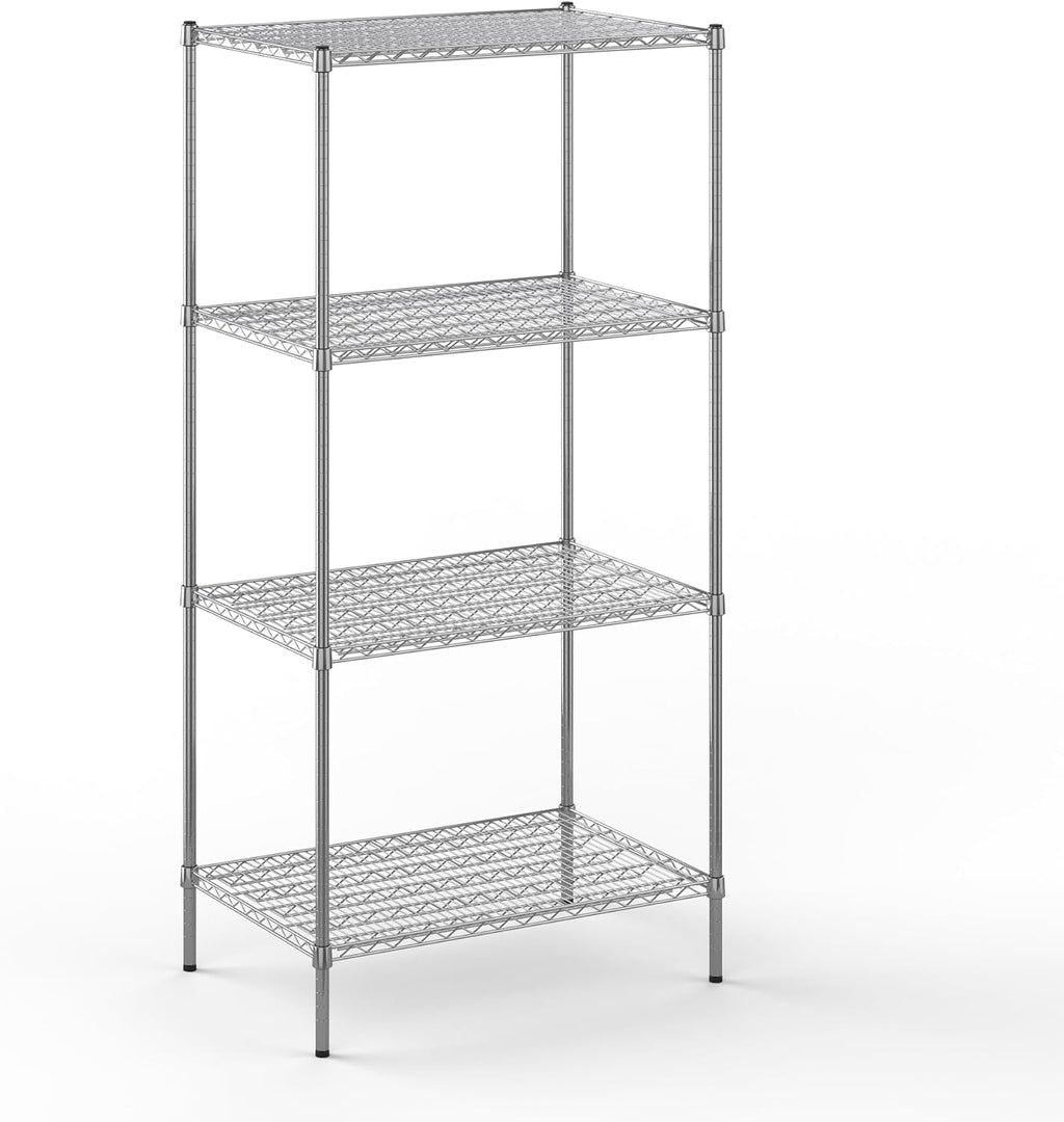 Regal Altair 24" Deep x 36" Wide x 74" Height Wire Shelving Kit | 4-Tier | NSF