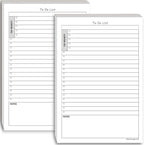 TO DO List Notepads Planner Pads. ToDo Checklist w/Priority & Note Sections. by LifeCharge