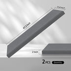 2” Thick Acoustic Panels with Hanging Brackets to the Wall, Light Grey - Image 3
