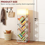 IBUYKE 9 Tier Tree Bookshelf, Floor Standing Wood Bookshelf - Image 3