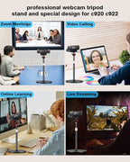 Nycetek Webcam Tripod Stand for Desk: Webcam Stand for Logitech Brio | C920 | - Image 9