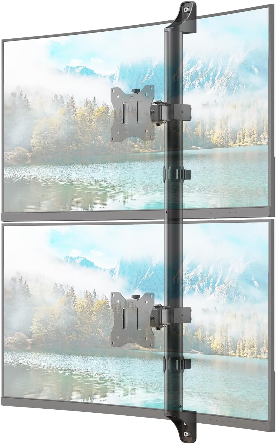 PUTORSEN Dual Monitor Wall Mount for 17-32 inch,Holds 19.8 lbs per Monitor
