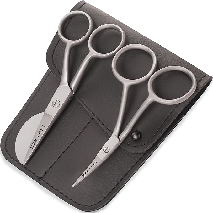 MAKER AND MARKET Small Embroidery 4.5 Inch Scissors Set of 2 Kit by MAKERANDMARKET