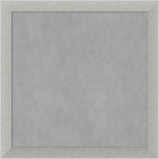 Amanti Art Silver Framed Magnetic Board 14x14 X-Small Vision Board