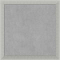 Amanti Art Silver Framed Magnetic Board 14x14 X-Small Vision Board by AmantiArt