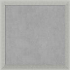 Amanti Art Silver Framed Magnetic Board 14x14 X-Small Vision Board by AmantiArt