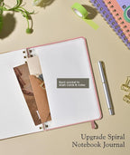 Dotted Spiral Journal Notebook, A5 Hardcover Spiral Journals - Image 6