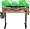 Claiks Standing Desk with Drawers, Stand Up Electric Standing Desk Adjustable by CLAIKS