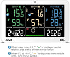 OBET Weather Station Wireless Indoor Outdoor Thermometer - Image 8