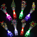 LovesTown 24PCS Christmas Party Favors Flashlights, Glow in The Dark Christmas by Lovestown