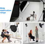 Soonpho Adjustable 10ft/3.3m Heavy Duty Light Stand - Image 8