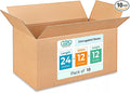 Large Shipping & Moving Boxes 24x12x12 inches by IDLPackaging