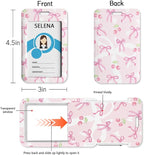 Cute Bow Lanyards for ID Badges, Badge Holder - Image 4
