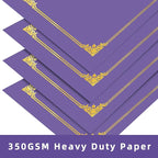 HAUTOCO 50 Packs Certificate Holders, Document Award Covers Certificate Folders - Image 4
