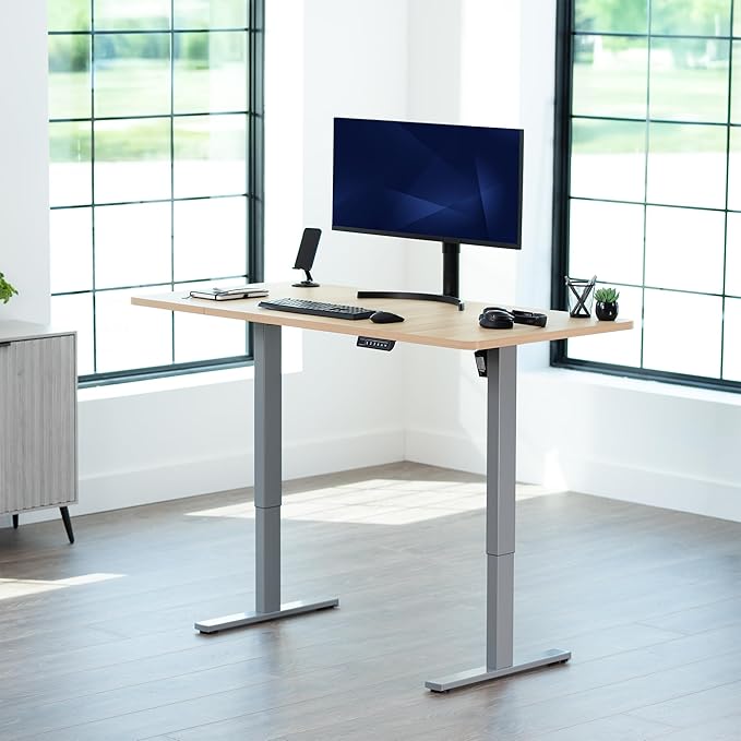 VIVO Electric 60 x 24 in Standing Desk, Memory Height Adjustment, 1B Series - Image 2