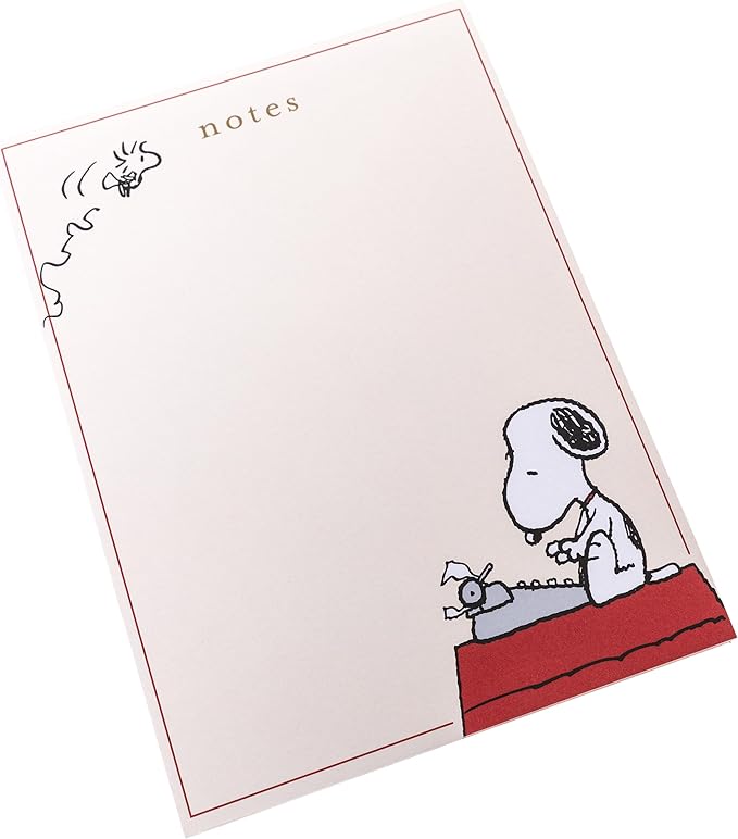 Graphique Peanuts Assorted Notepads Luxe Collection, 60 Sheets/Pad, 6.3” x 8.46” - Image 7