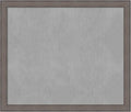 Amanti Art Grey Framed Magnetic Board 45x53 Oversize Vision Board by AmantiArt