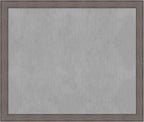 Amanti Art Grey Framed Magnetic Board 45x53 Oversize Vision Board by AmantiArt