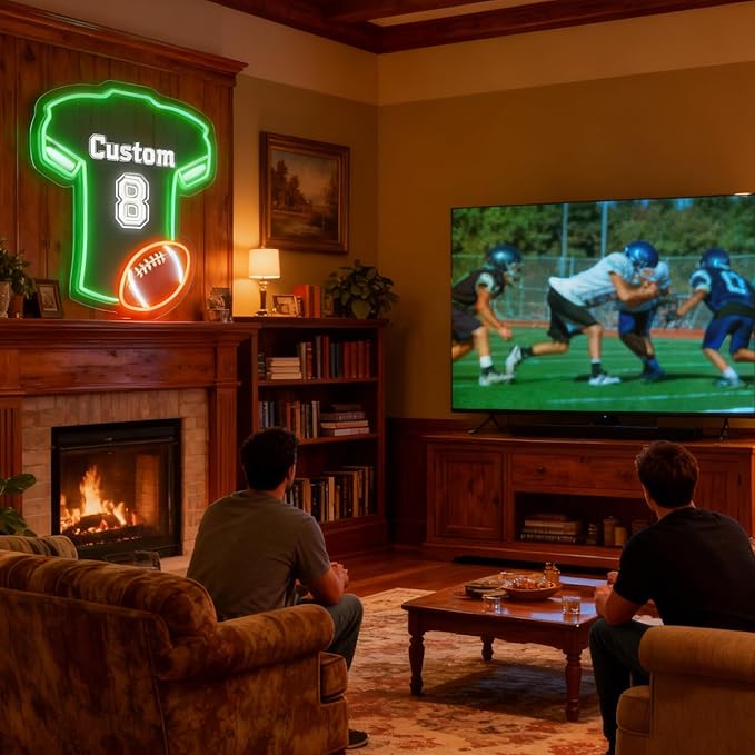 Custom Football Jersey Neon Signs - Image 6