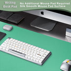 Boutilon Leather Desk Pad Protector, Non-Slip Mouse Pad, Laptop Desk Pad - Image 5