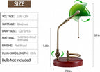 bankers lamp traditional green glass desk lamp solid shown in use