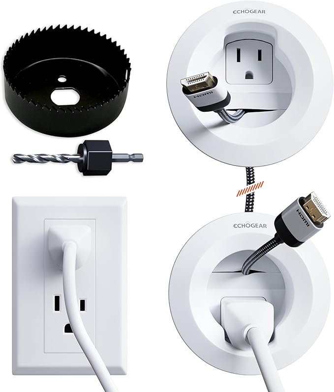 ECHOGEAR in-Wall Cable Management Kit by ECHOGEAR
