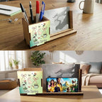 ZXAZXA Pen Holder for Desk Office Desk Accessories Multi-functional Office Pen - Image 4