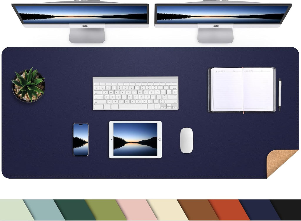 Leather Desk pad Protector, Large Desk mat