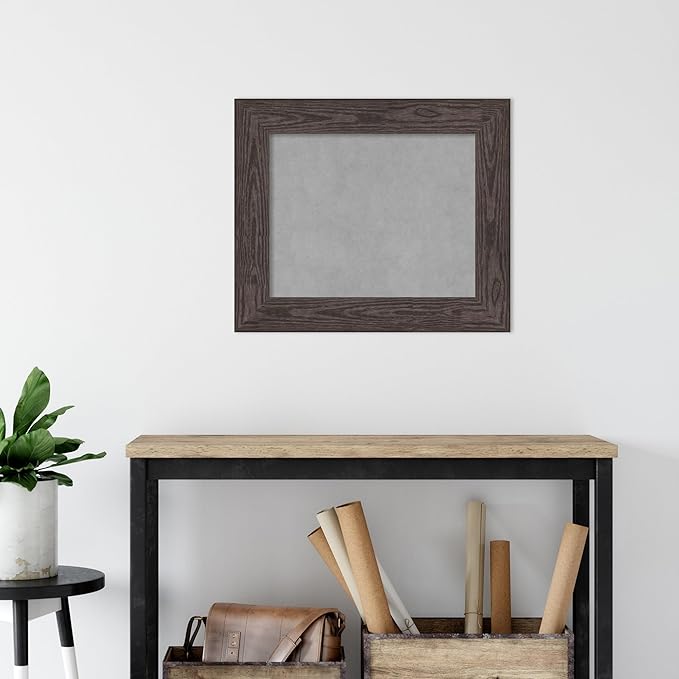 Amanti Art Black Framed Magnetic Board 22x26 Small Vision Board - Image 5