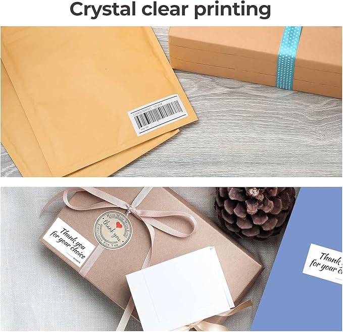 MUNBYN 2.25"x1.25" Thermal Sticker Labels, 1000 Sheets/Roll - Image 5