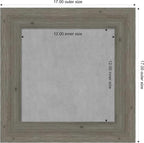 Amanti Art Grey Framed Magnetic Board 17x17 X-Small Vision Board - Image 4