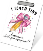 APIILVPQ Teacher Clipboard, Teacher's Day Appreciation Gifts Wooden Clip Boards by Unknown