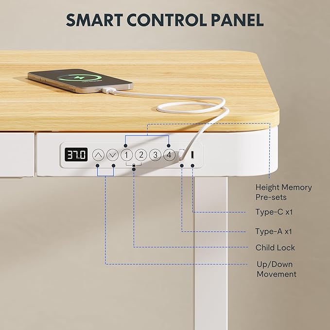 FLEXISPOT Comhar Electric Standing Desk - Image 7