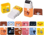 Performore 6‑Pack Animal‑Theme Cute Pencil Erasers - Image 2