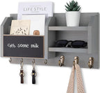 Lwenki Mail and Key Holder – Wall Mount Key Hanger by Lwenki