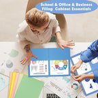 Two Pocket Folders, RAZCC 100 Pack File Folders - Image 7