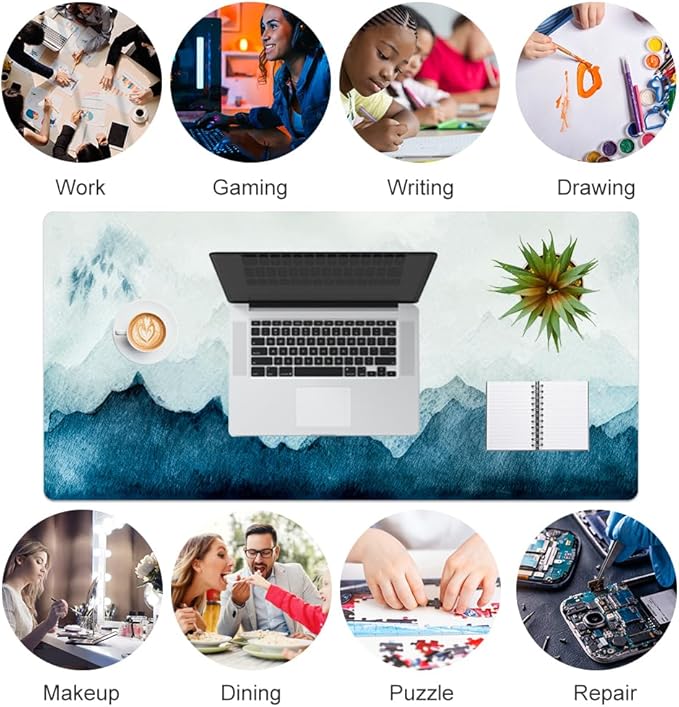 QIYI Desk Pad Large Keyboard and Mouse Pad - Image 7