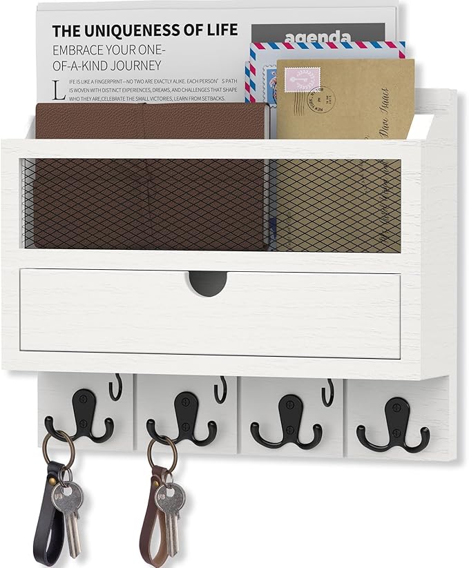 Nekon Mail Organizer with Drawer by NekonDesign