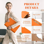 Skyygemm 12 Pcs Classification Folders Letter Size, 1 Divider Pressboard File - Image 3