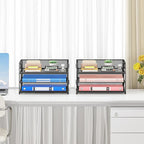 Subekyu 2-Pack 3-Tier Paper Letter Tray Organizer - Image 6