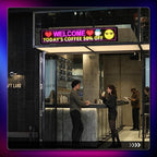 Large Programmable LED Sign, P5 Resolution Indoor Store LED Sign, - Image 2