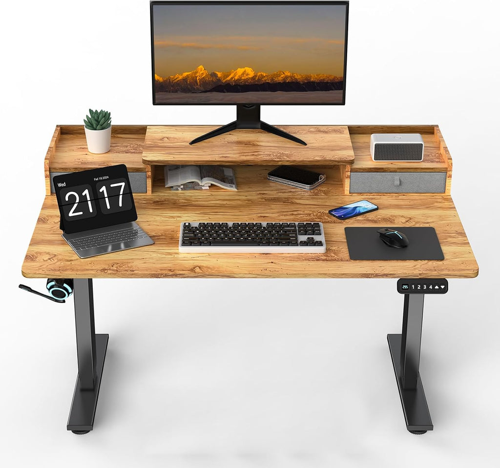 ExaDesk 48 x 30 Inch Electric Standing Desk