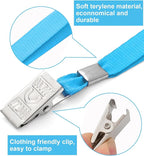 100 Pcs Lanyards for ID Badges and 100 Pcs Clear Name Tag Holders Reusable - Image 3