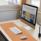 Boutilon Leather Desk Pad Protector, Non-Slip Mouse Pad, Laptop Desk Pad - Image 6