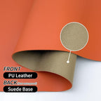 Bloss Orange Desk Mat 31.5"x15.7", Waterproof Large Desk Pad, Leather Desk Matt - Image 6