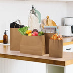 woric 120 PCS Brown Paper Bags - Image 4
