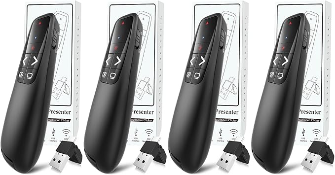 Wireless Presentation Clicker PowerPoint Presenter Remote: Clicker by VILNIU%C2%AEPresentationClicker