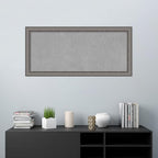 Amanti Art Grey Framed Magnetic Board 24x52 Oversize Vision Board - Image 5