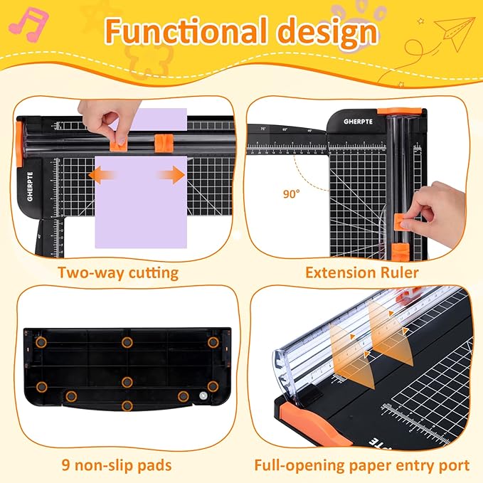 A4 Paper Cutter -12 Inch Paper Trimmer - Image 6