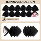 Baby Proofing Corner Protector Baby 12 Pack Black – Food Grade Silicone Table - Image 4
